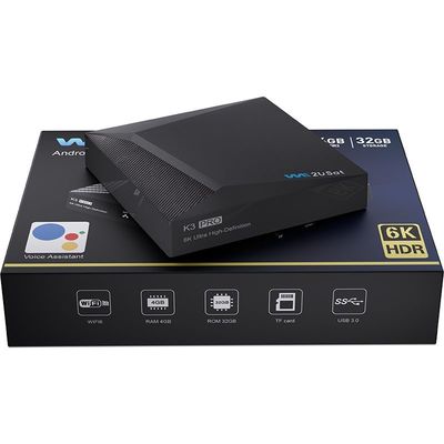 WE2U Sat K3 Pro IPTV Box اندروید لذت بردن از ورزش OEM بدون هزینه ماهانه